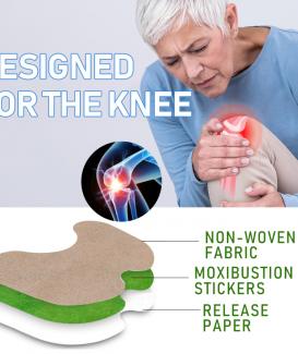 Wormwood Essence Self-Heating Medical Patch for Knee Pain Relief Rheumatism Arthritis Sticker