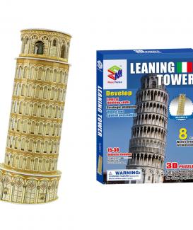 3D paper puzzle famous building model, Eiffel Tower white house, children's interest toys, children's gift